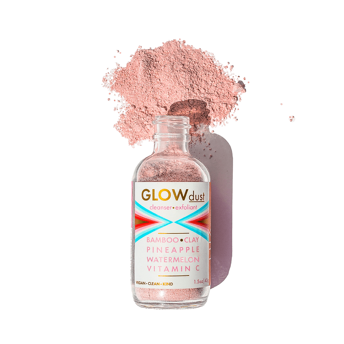 GLOW dust cleanser + exfoliant