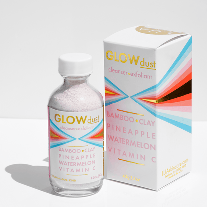 GLOW dust cleanser + exfoliant