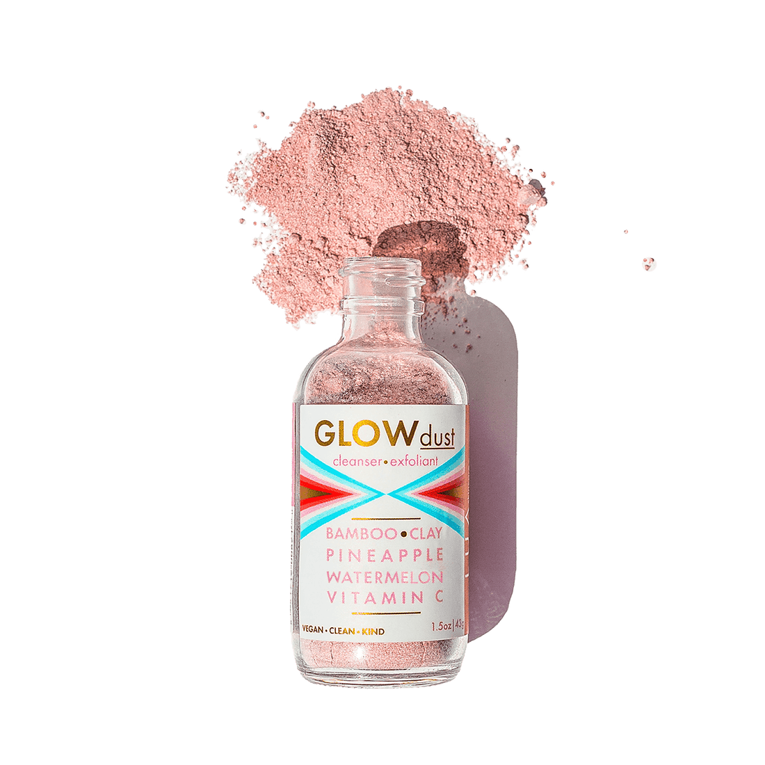 GLOW dust cleanser + exfoliant