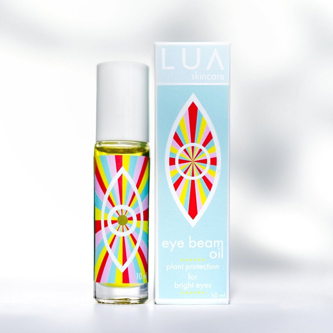 LUA skincare Eye Beam Oil for Bright Eyes Plant based Vegan