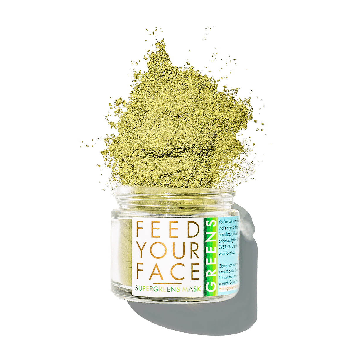 SUPERGREENS  face mask